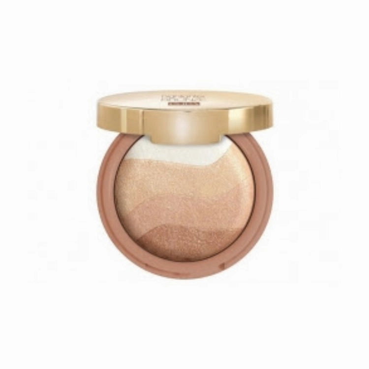 Pupa - Extreme Gold Highlighter - Illuminante Cotto - Effetto Luce Pura - Baked Highlighter - Pure Light Effect - Enlumineur Cuit - Effet Lumière Pure