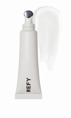 R.E.F.Y High-Shine Clear Lip Gloss, Weightless Formula with Hyaluronic Acid and Jojoba Oil, Glass-Like Finish Clear
