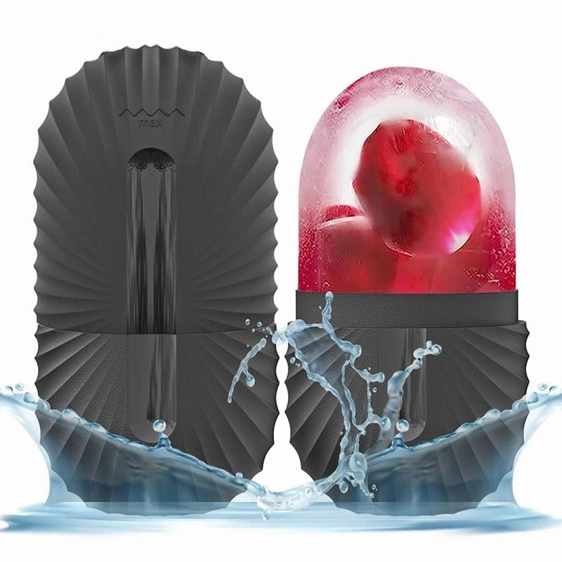 Reusable Silicone Ice Facial Roller for Face and Eyes