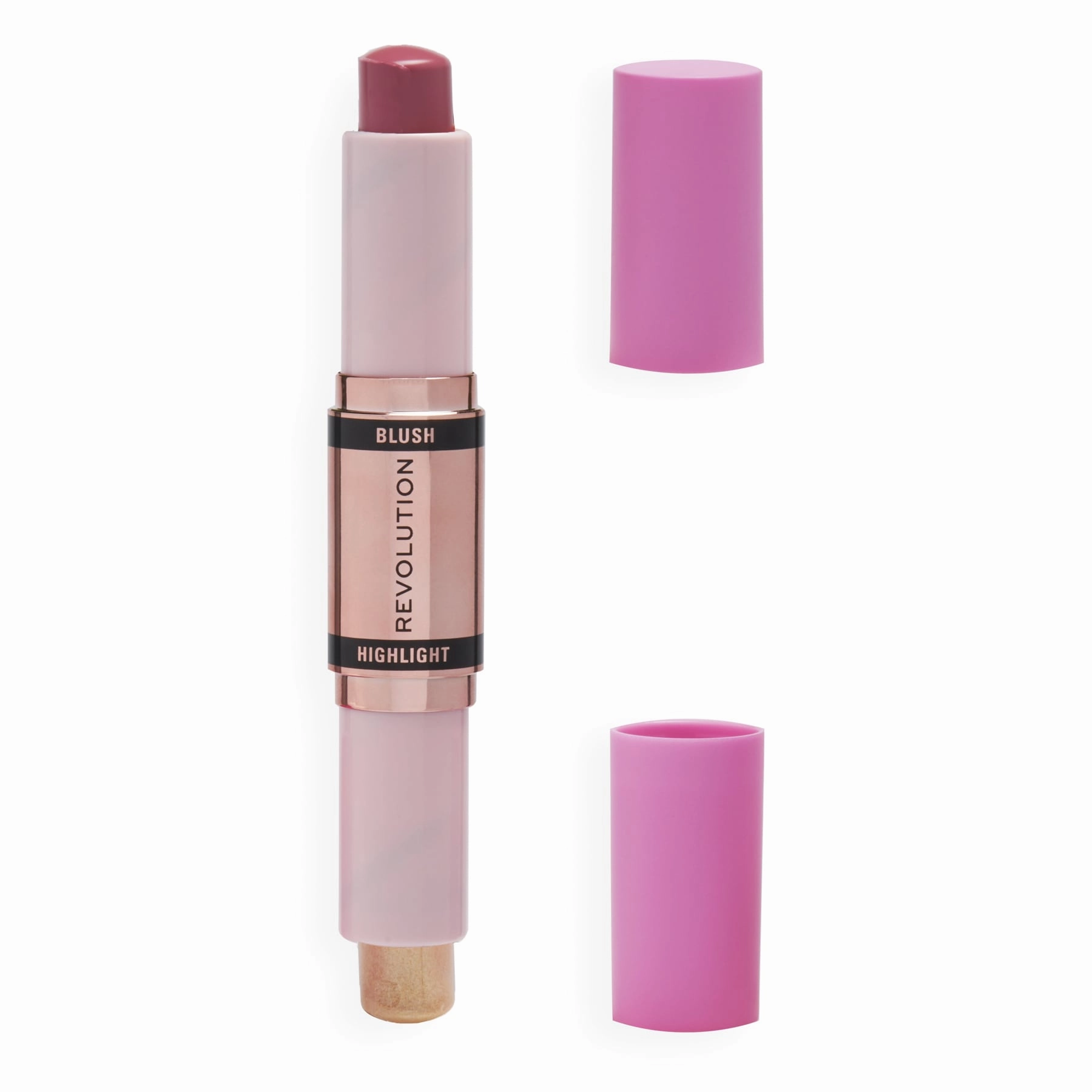 Revolution Blush & Highlight Stick Champagne Shine 8.6g