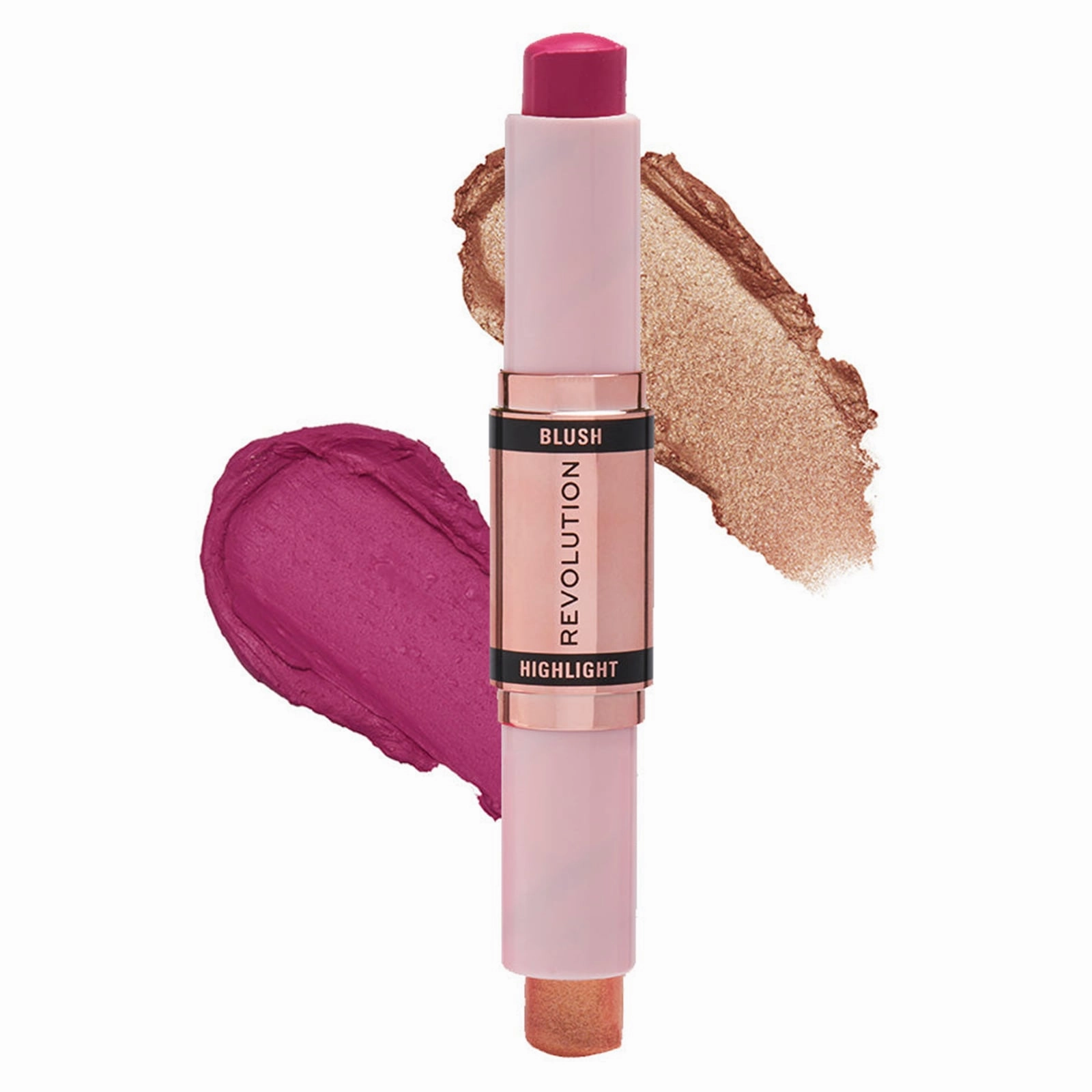 Revolution Blush & Highlight Stick Champagne Shine 8.6g