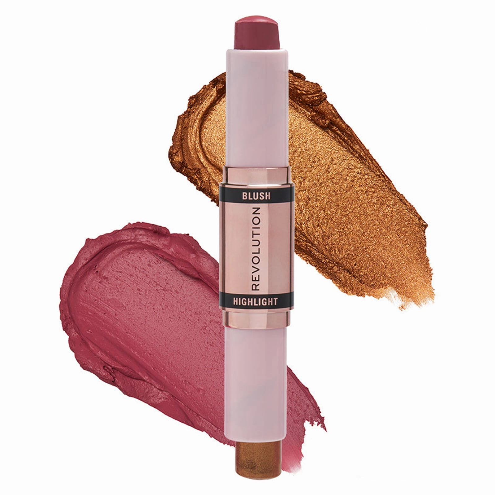 Revolution Blush & Highlight Stick Champagne Shine 8.6g