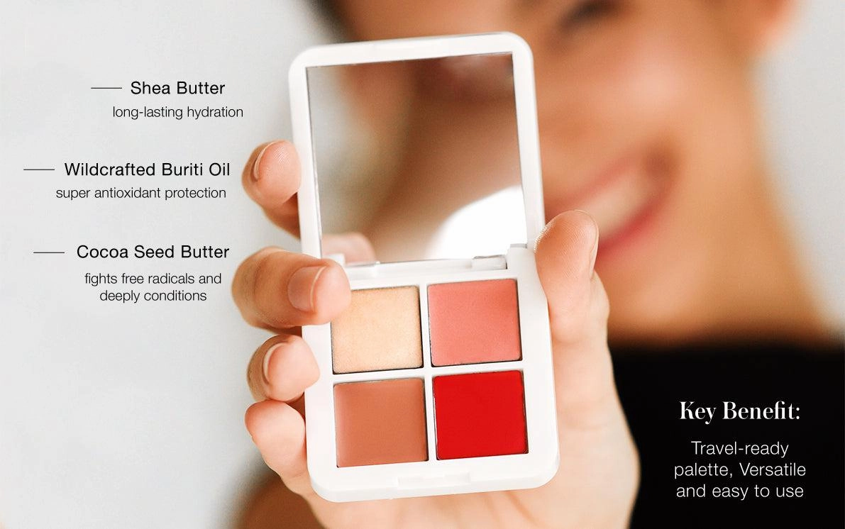 RMS Beauty Lip2Cheek Glow Quad Mini