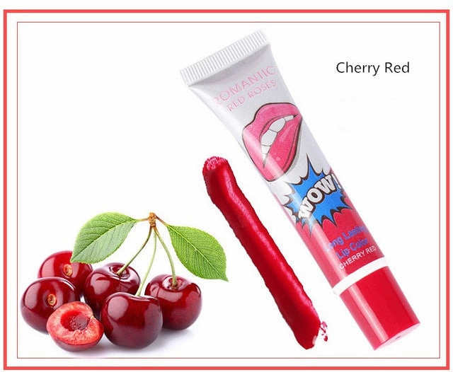 Romantic Bear 6 Color Waterproof Liquid Lipstick Beauty Red Wow Makeup Matte Lip Gloss Impermeavel lip gloss Cosmetics