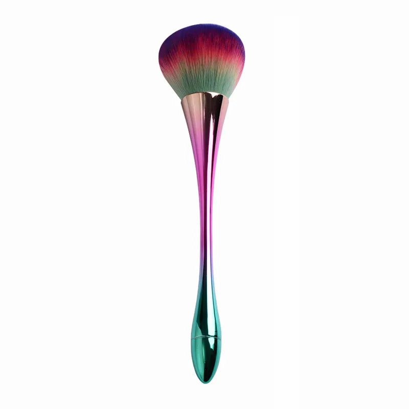 Rose Gold Powder Blush Brush Professional Make Up Brush Large Cosmetic Face Cont Cosmetic Face Cont brocha colorete Make Up Tool