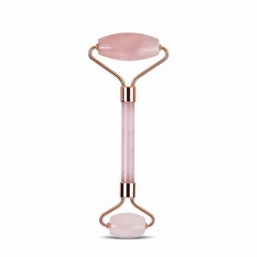 rose quartz face roller