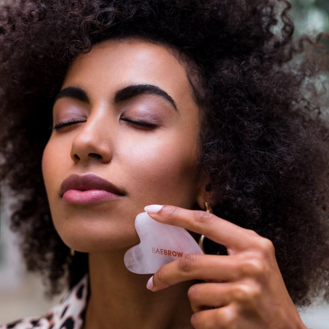 Rose Quartz Gua Sha Sculpt Tool