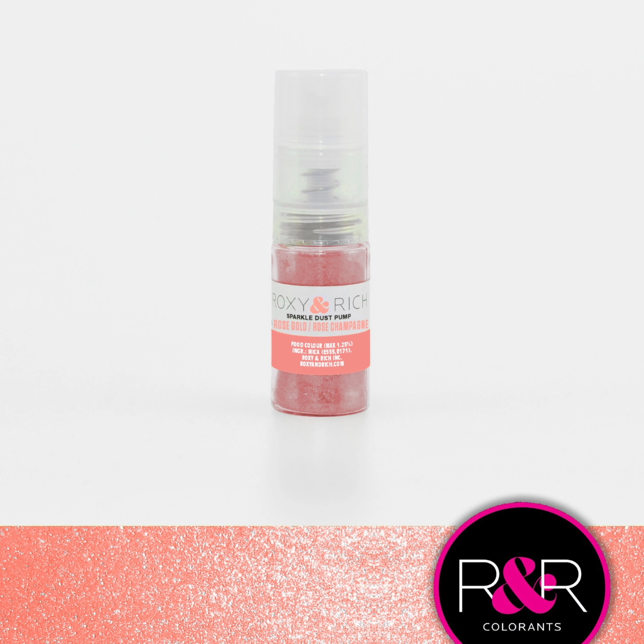 Roxy & Rich Sparkle Dust Pump Highlighter Rose Gold (#S4-054P) - 4 G
