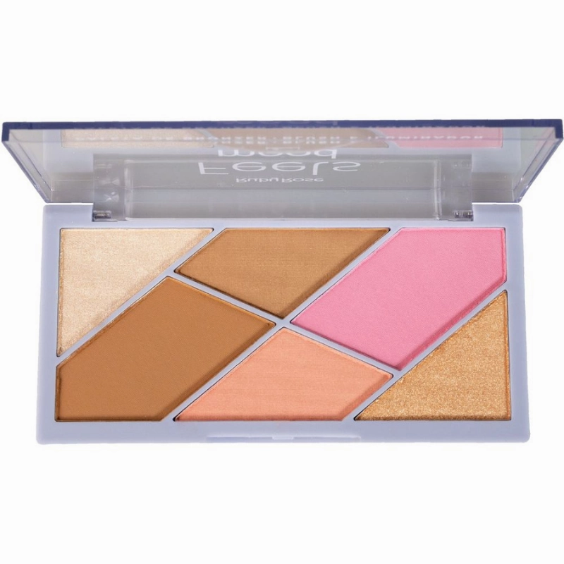 Ruby rose highlighter, blush and bronzer palette -HB-7528