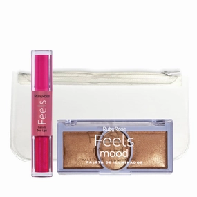 Ruby rose Highlighter Palette Feels Mood (HB-7530)   Duo Sculpt(Hb- 8225-Random )   FREE POUCH