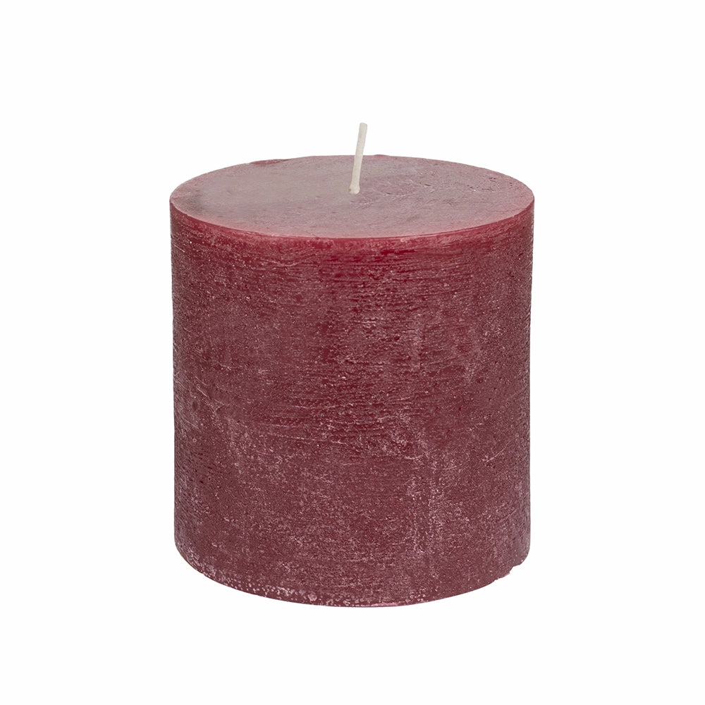 Rustic Pillar candle