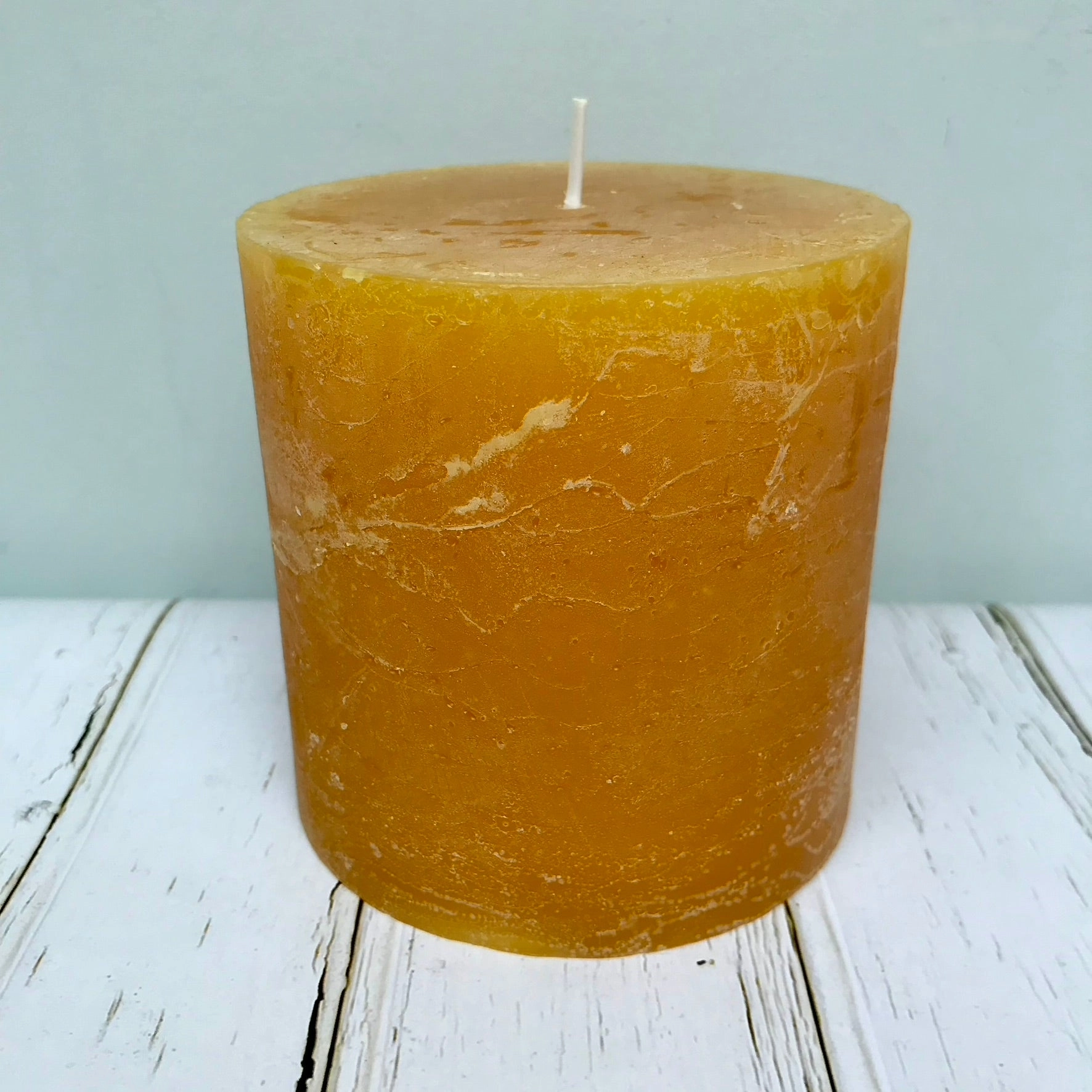 Rustic Pillar candle