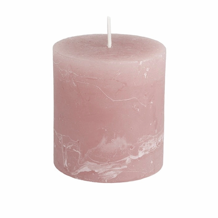 Rustic Pillar candle