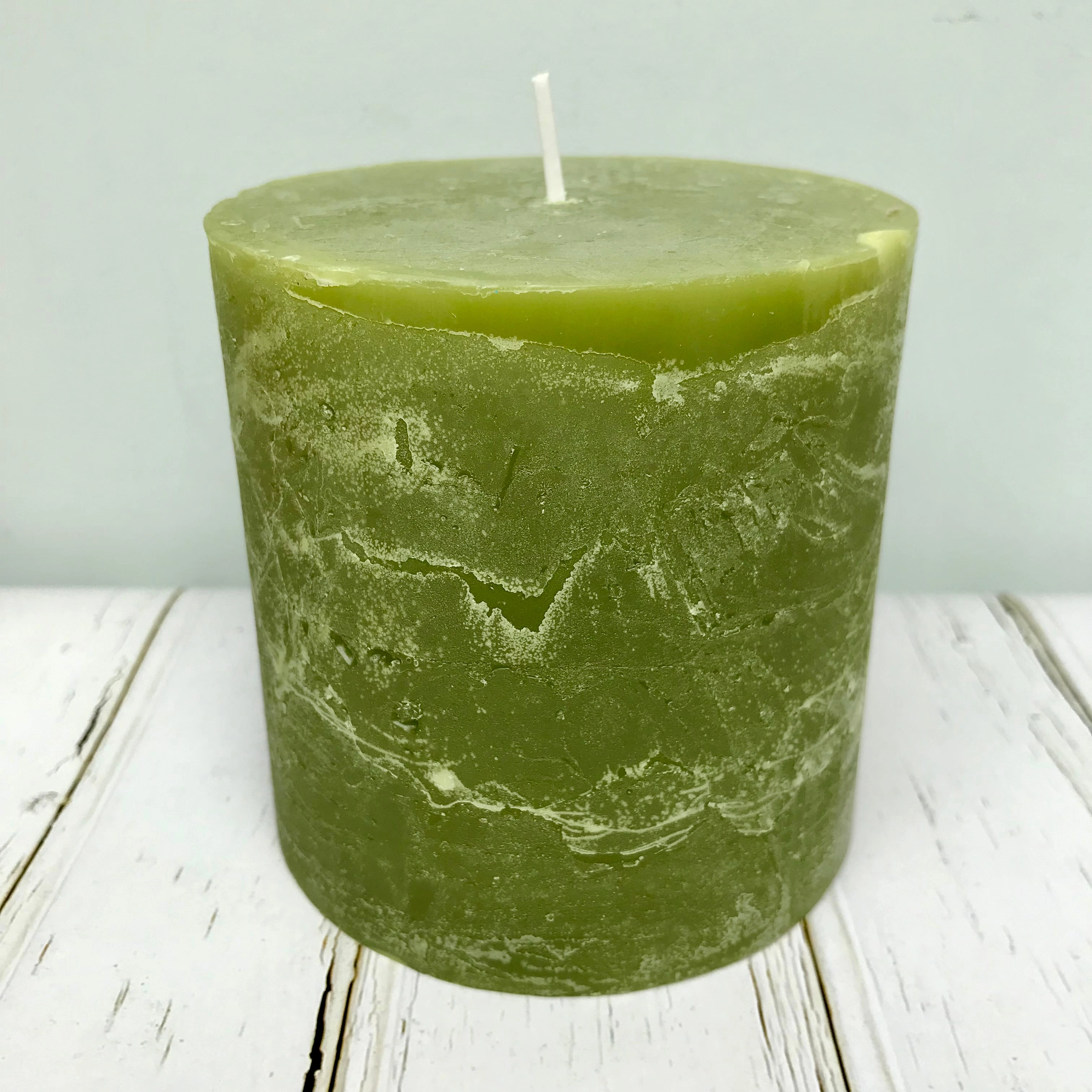Rustic Pillar candle