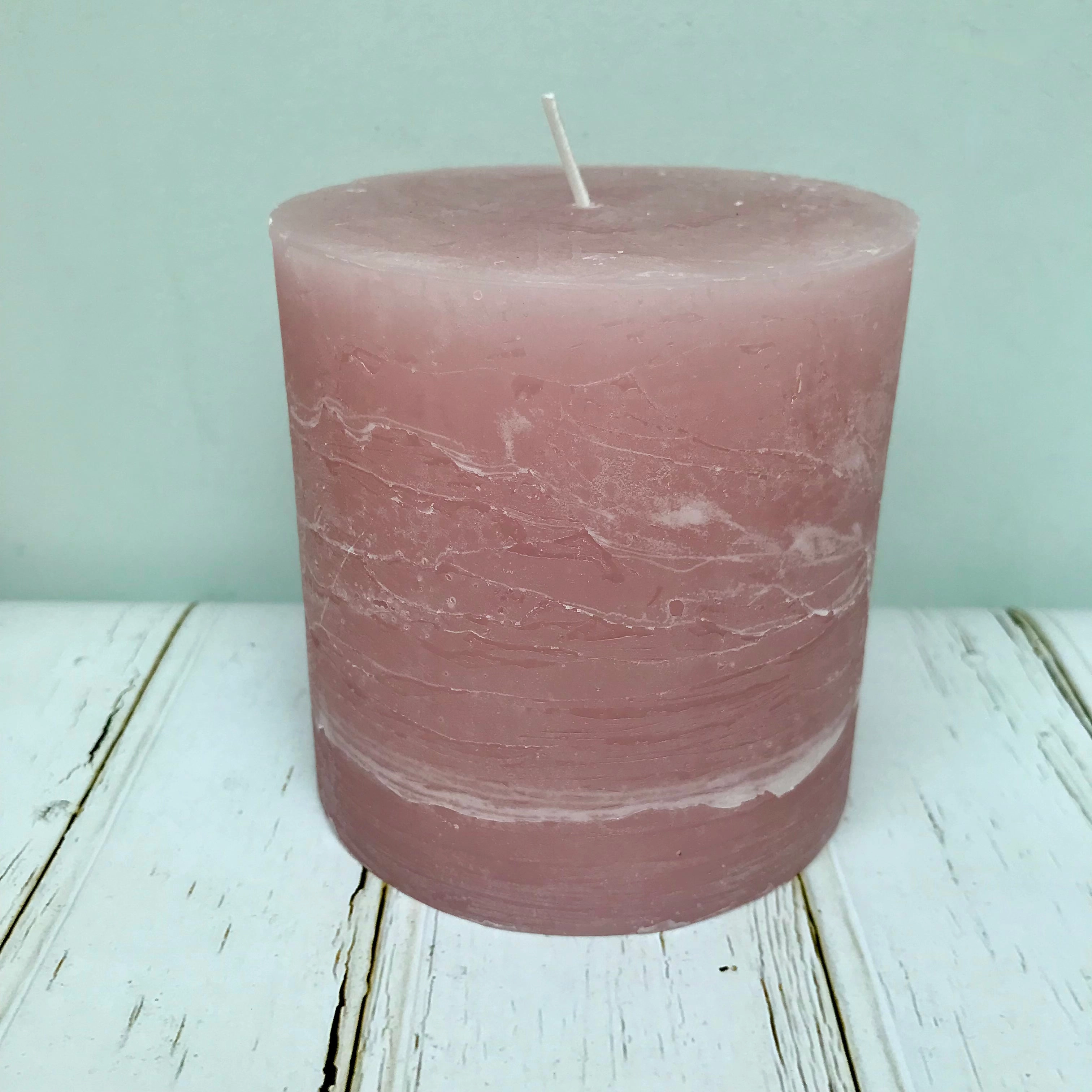 Rustic Pillar candle