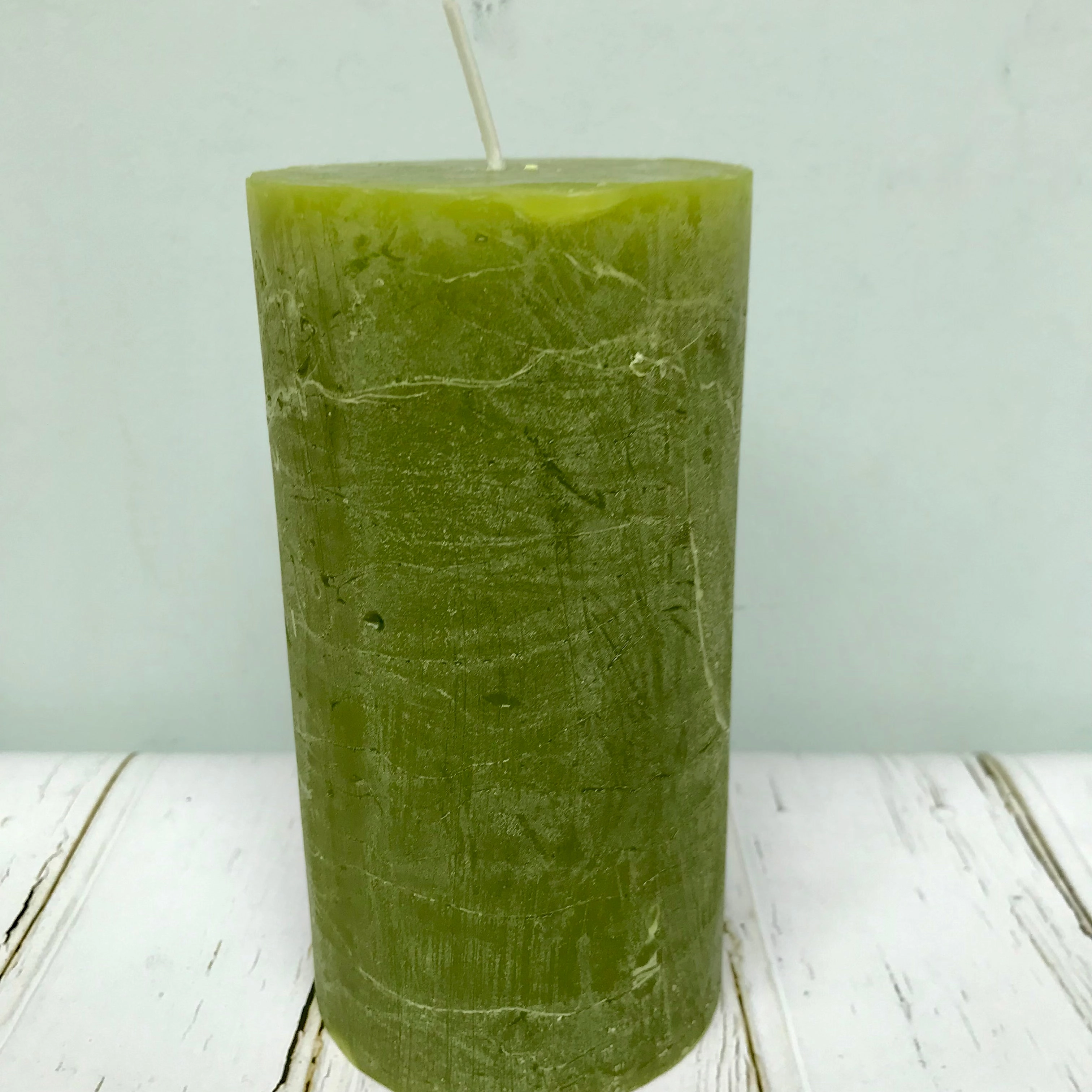 Rustic Pillar candle