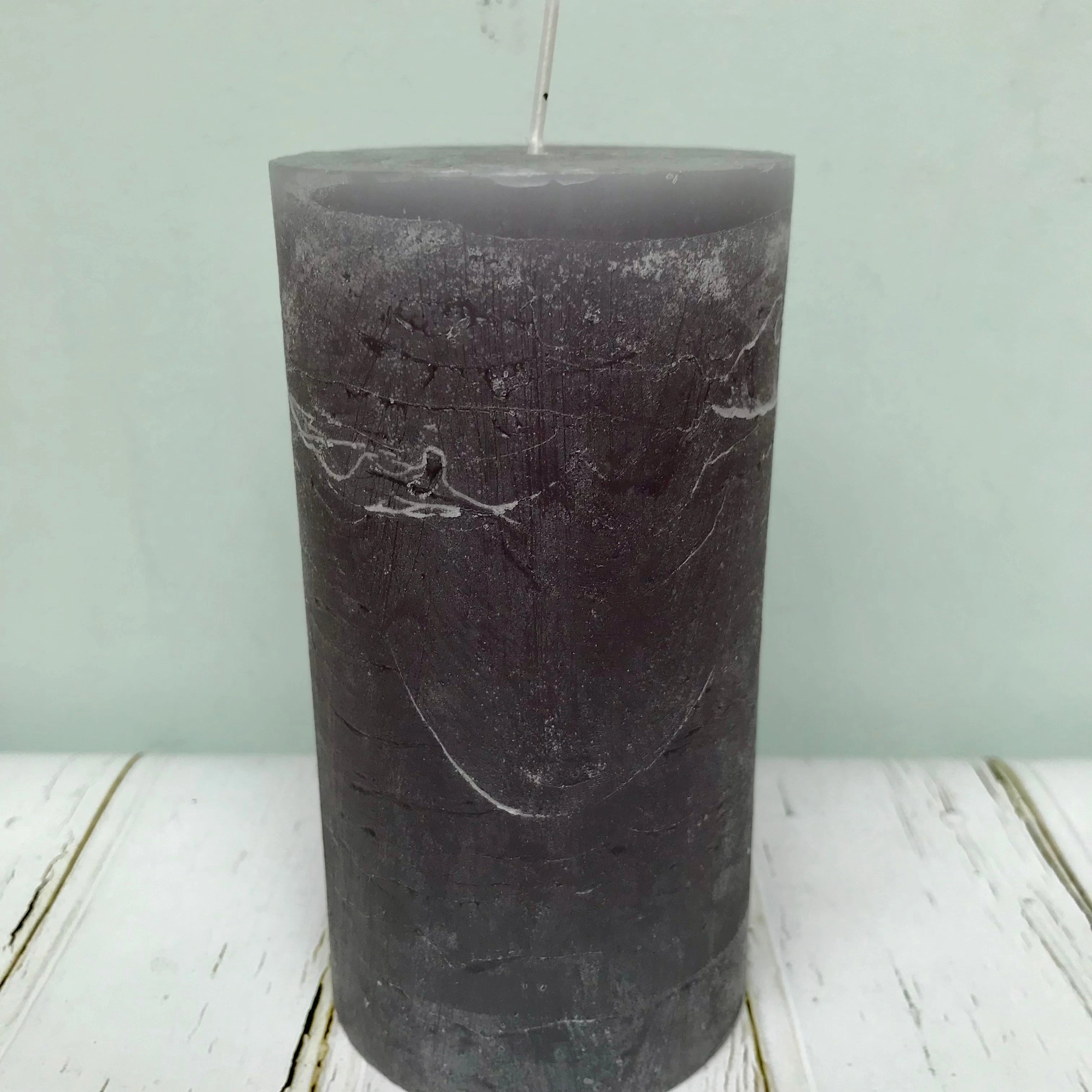 Rustic Pillar candle