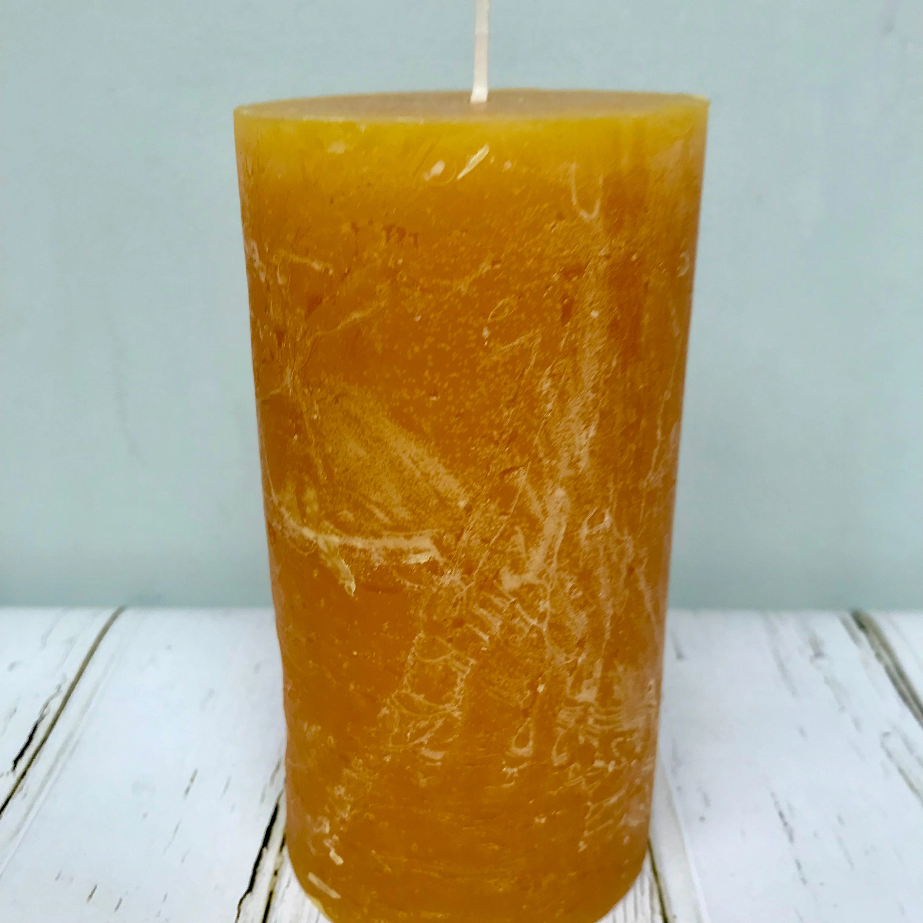 Rustic Pillar candle