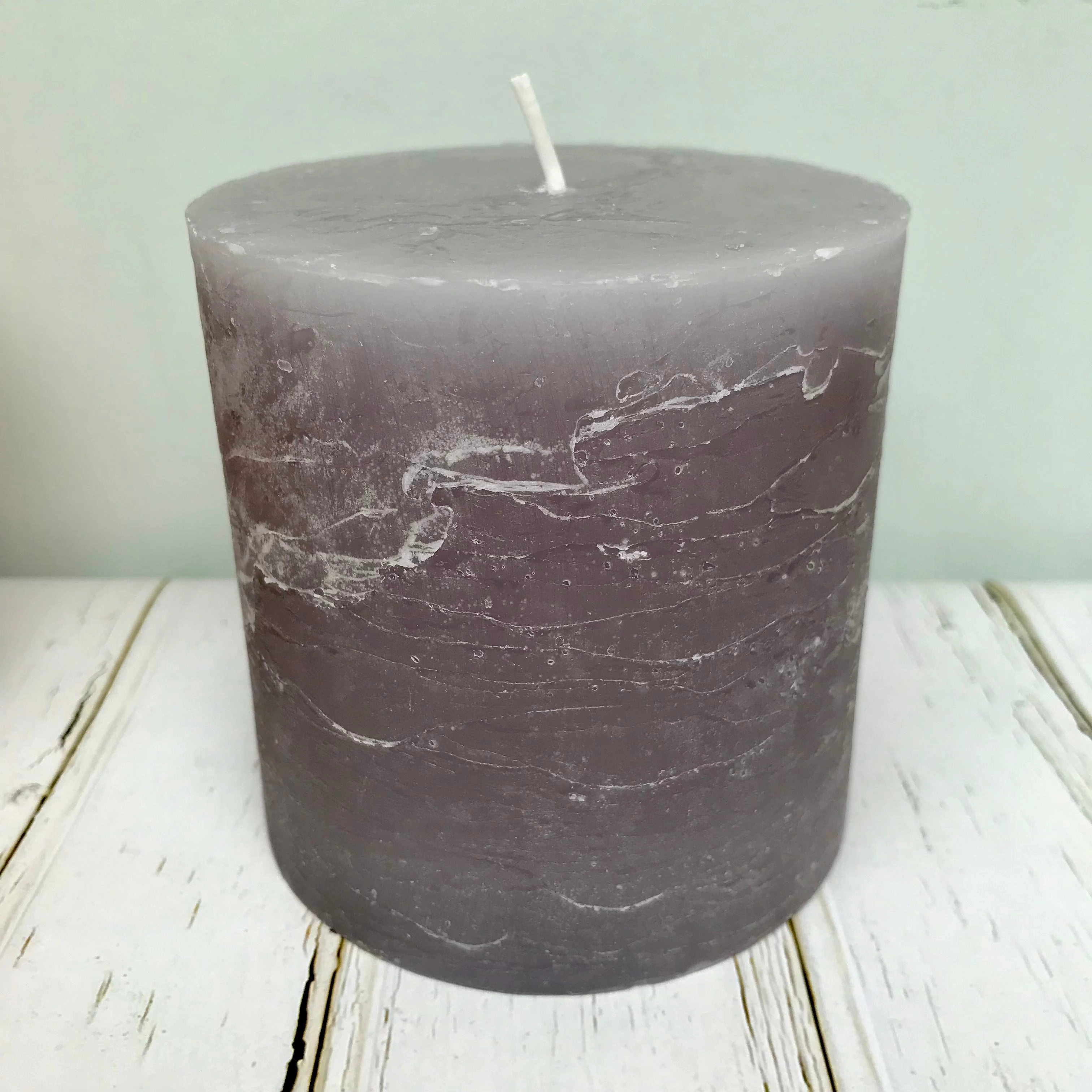 Rustic Pillar candle