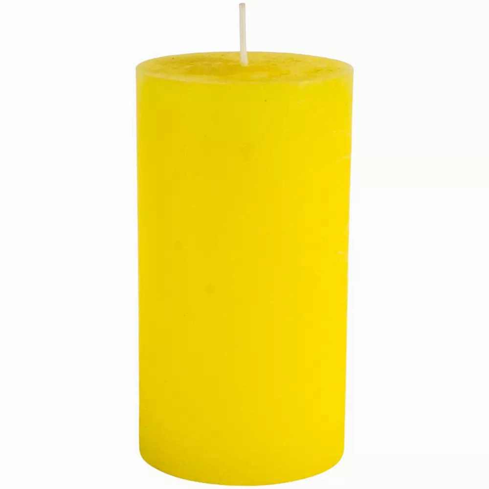 Rustic Pillar candle