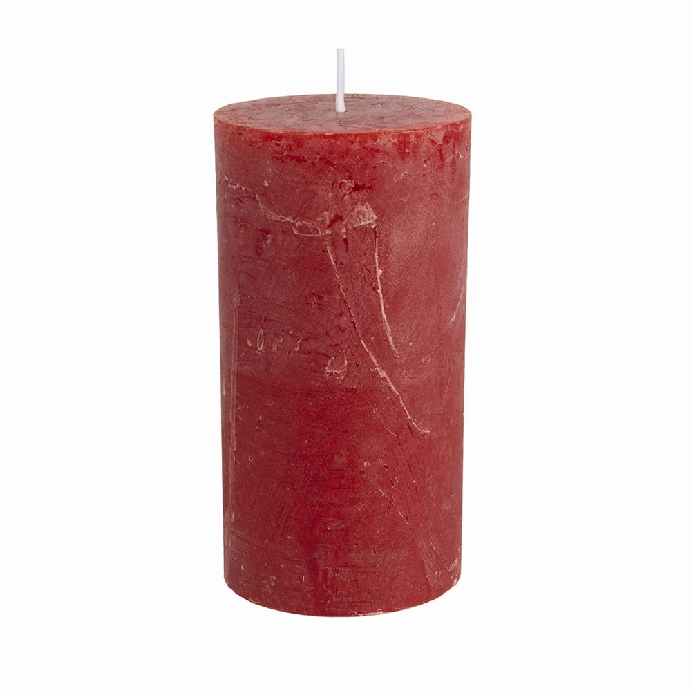 Rustic Pillar candle