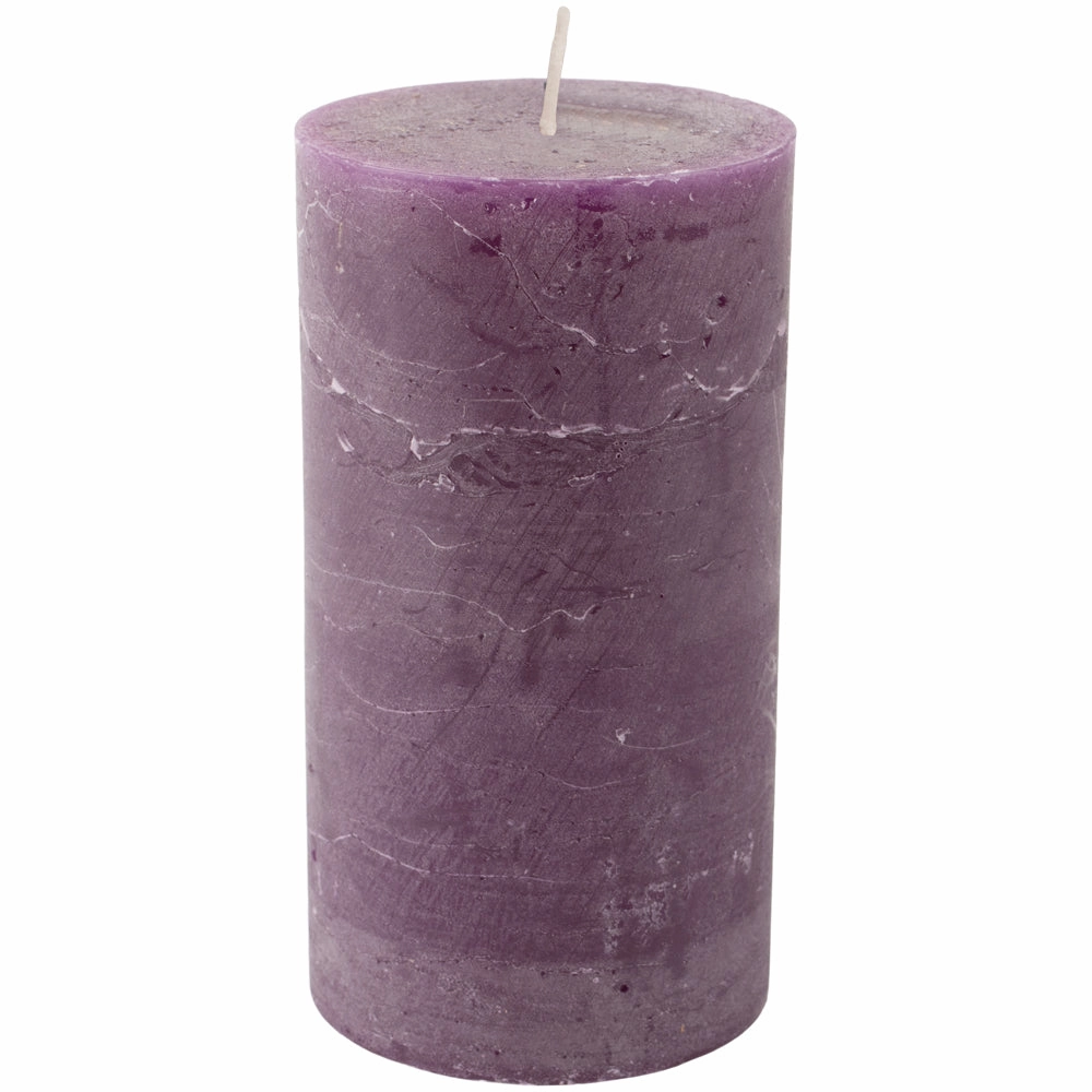 Rustic Pillar candle