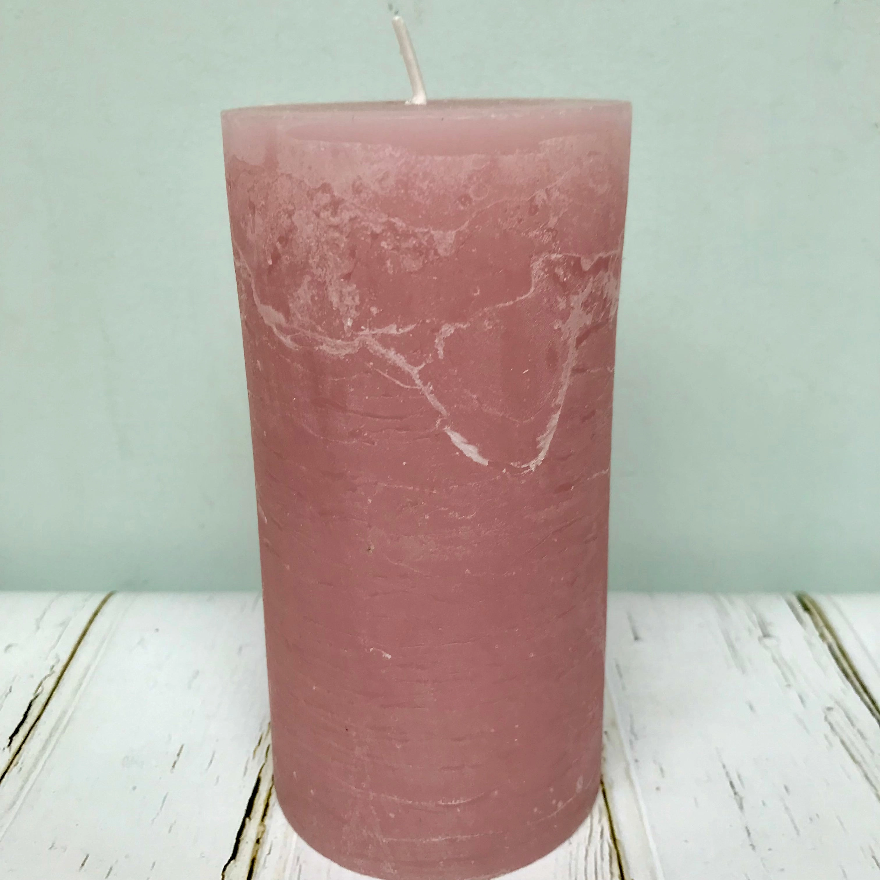 Rustic Pillar candle