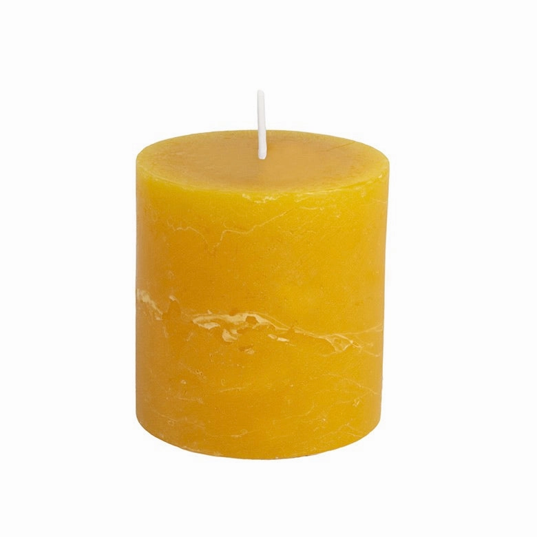 Rustic Pillar candle