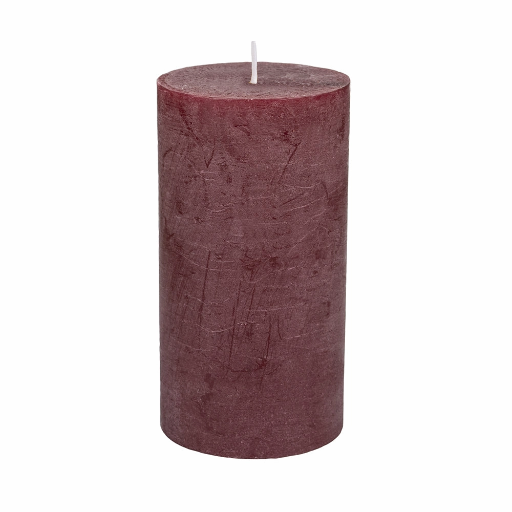 Rustic Pillar candle
