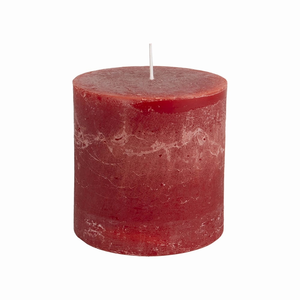 Rustic Pillar candle