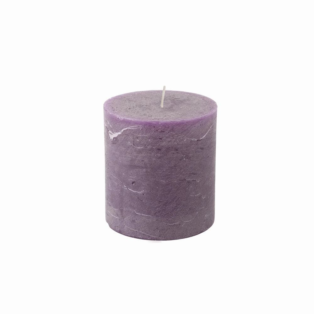 Rustic Pillar candle