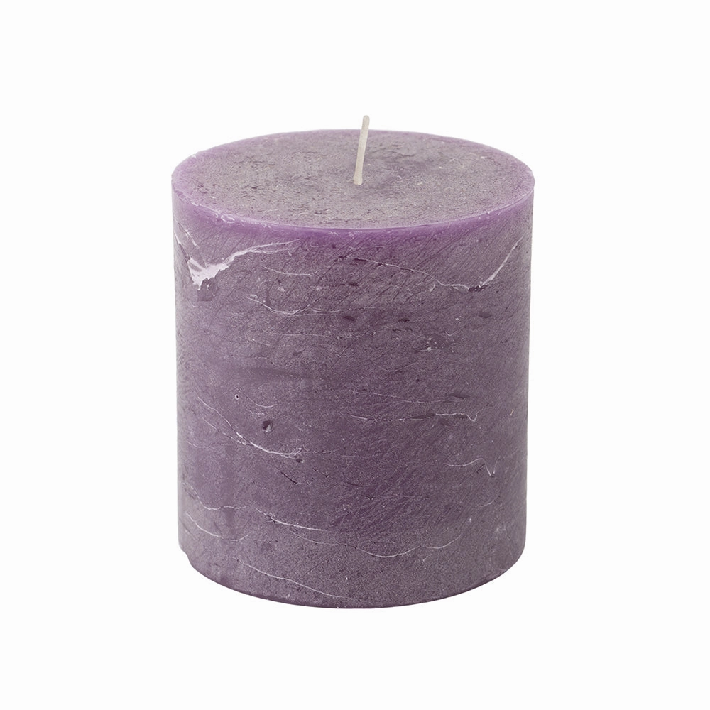 Rustic Pillar candle