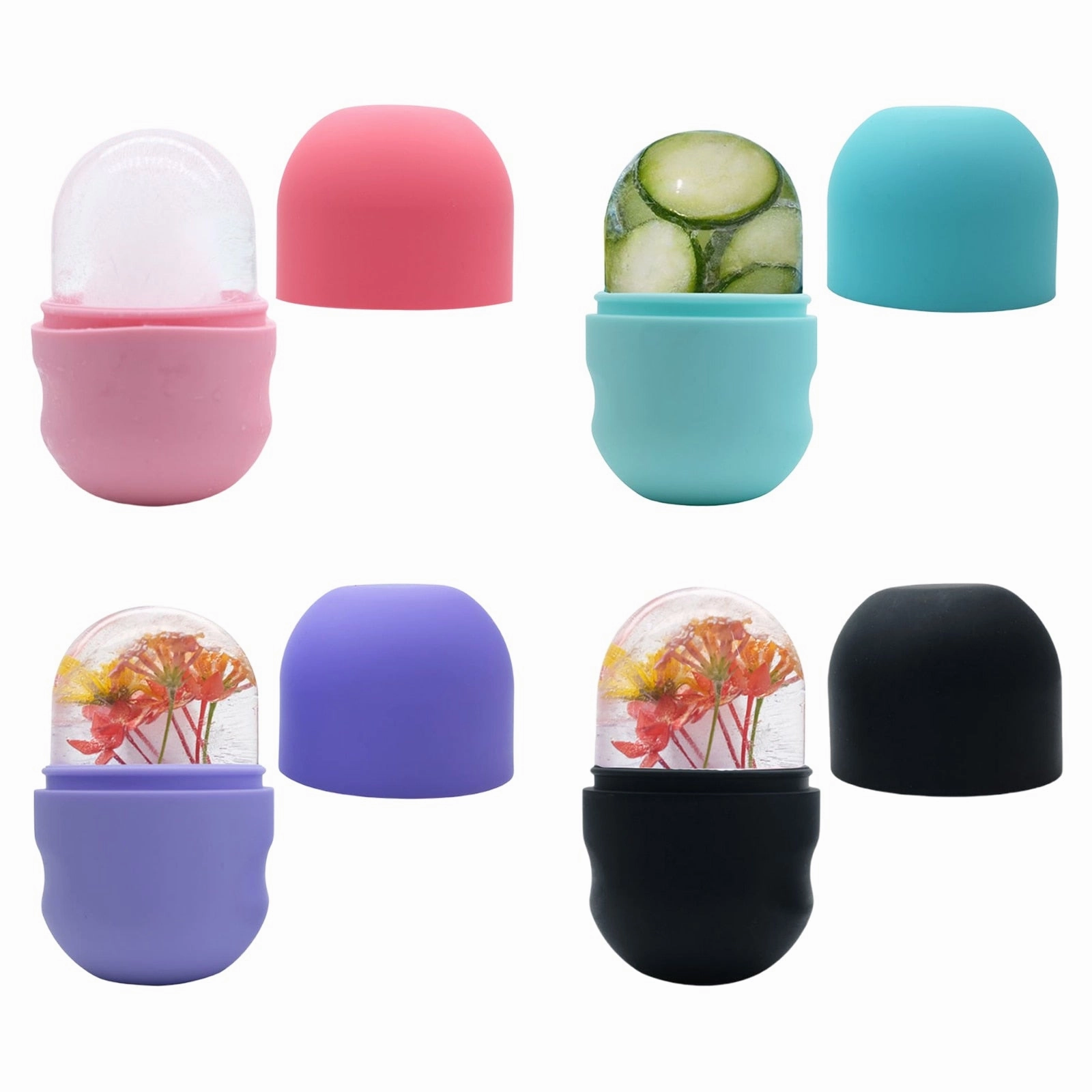 Silicone Ice Cooling Massage Roller