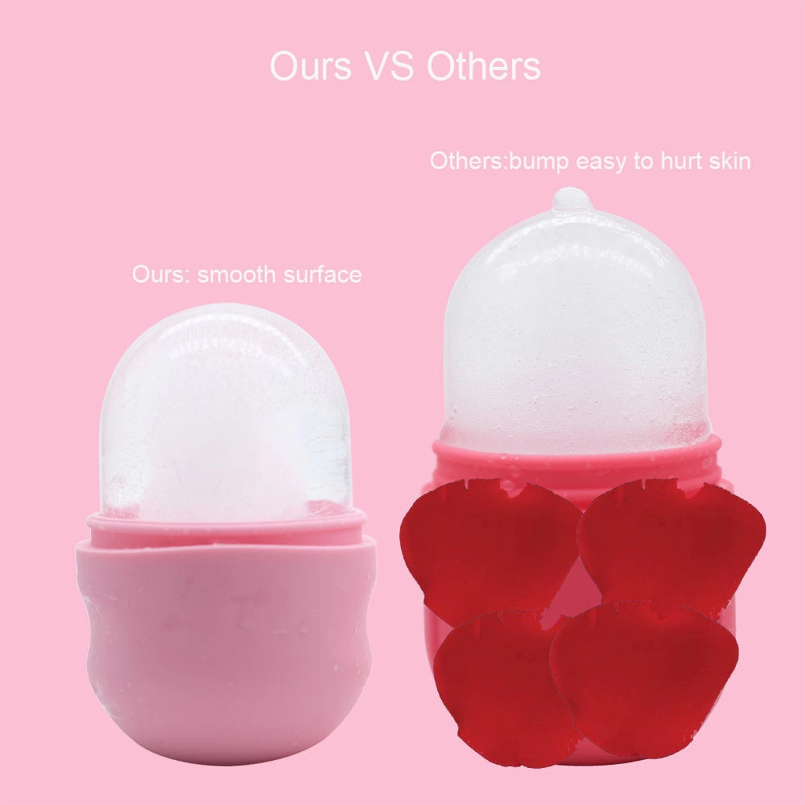 Silicone Ice Cooling Massage Roller