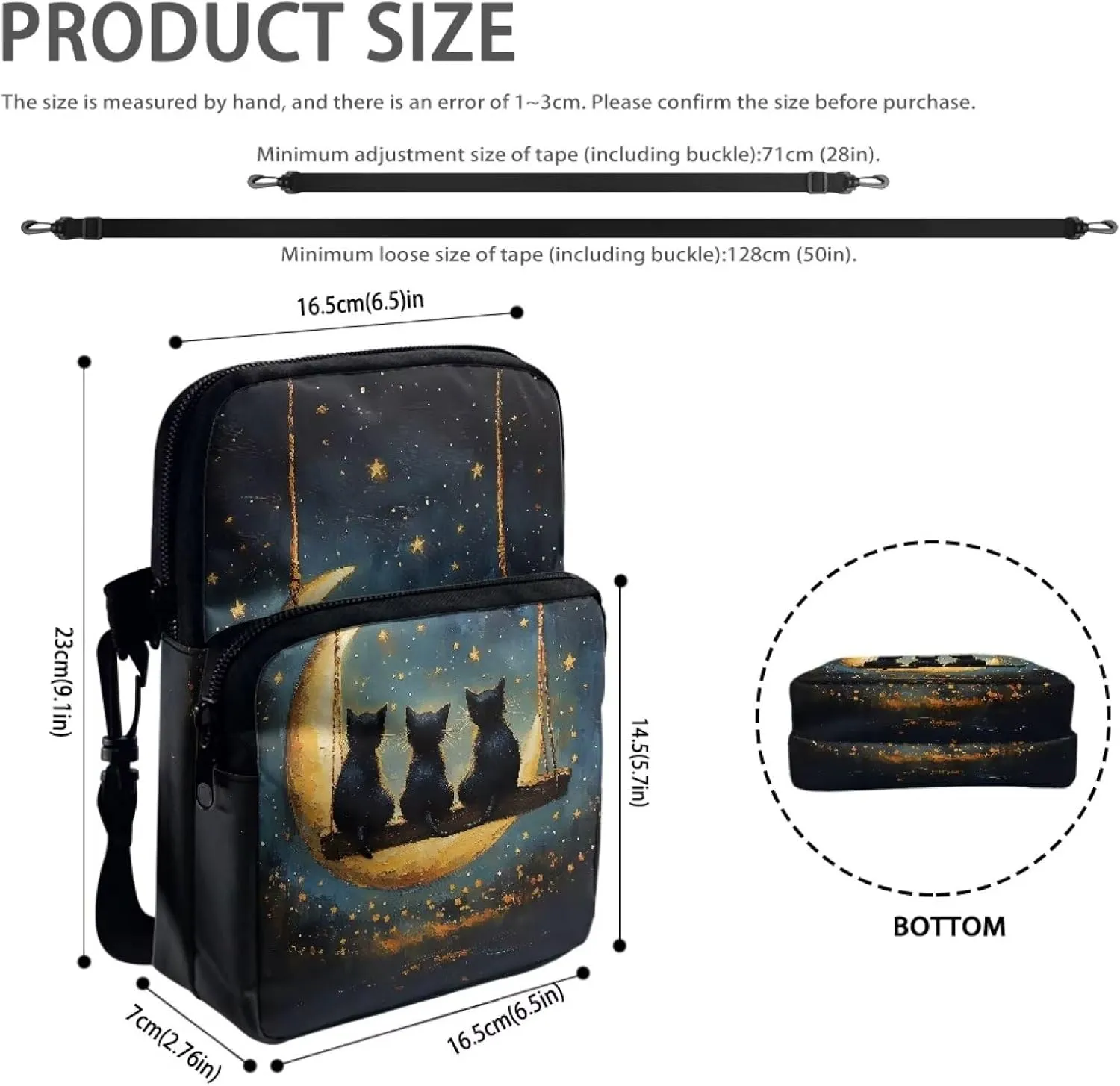 Small Small Messenger for Women Men Crossbody Bags Handbags Purses Fanny Pack Wallet Bag Coin Purse Backpack
