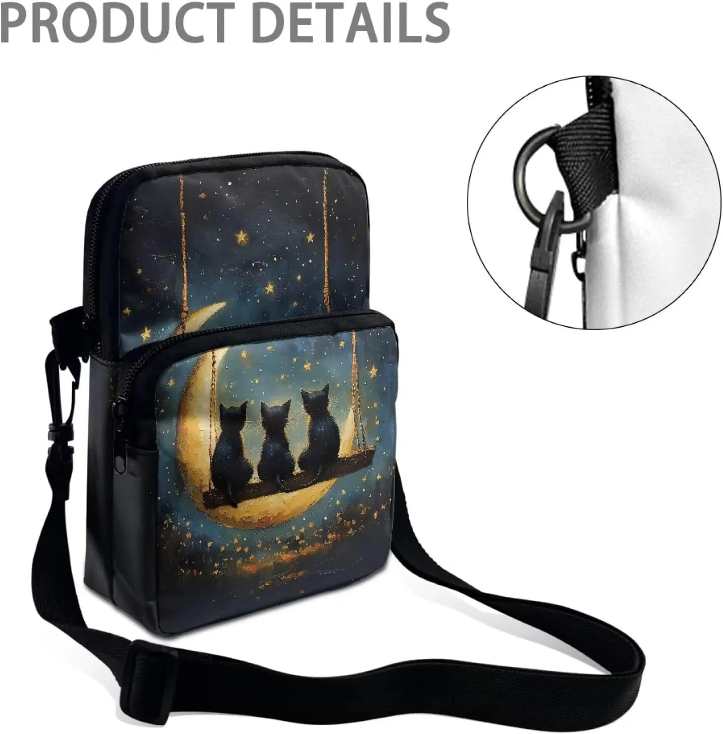 Small Small Messenger for Women Men Crossbody Bags Handbags Purses Fanny Pack Wallet Bag Coin Purse Backpack