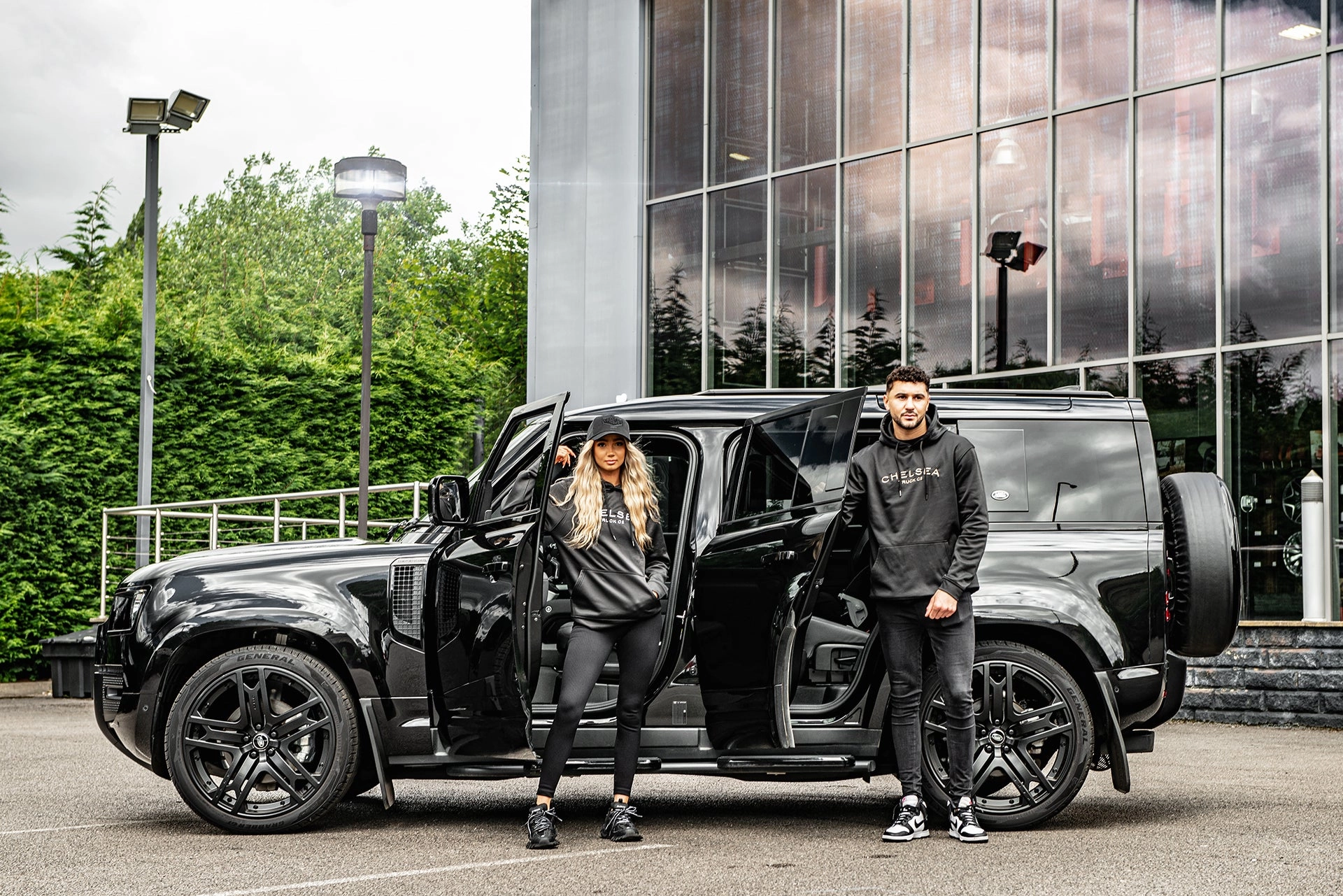 Special Edition Chelsea Truck Co Black with Gold Embroidery Hoodie