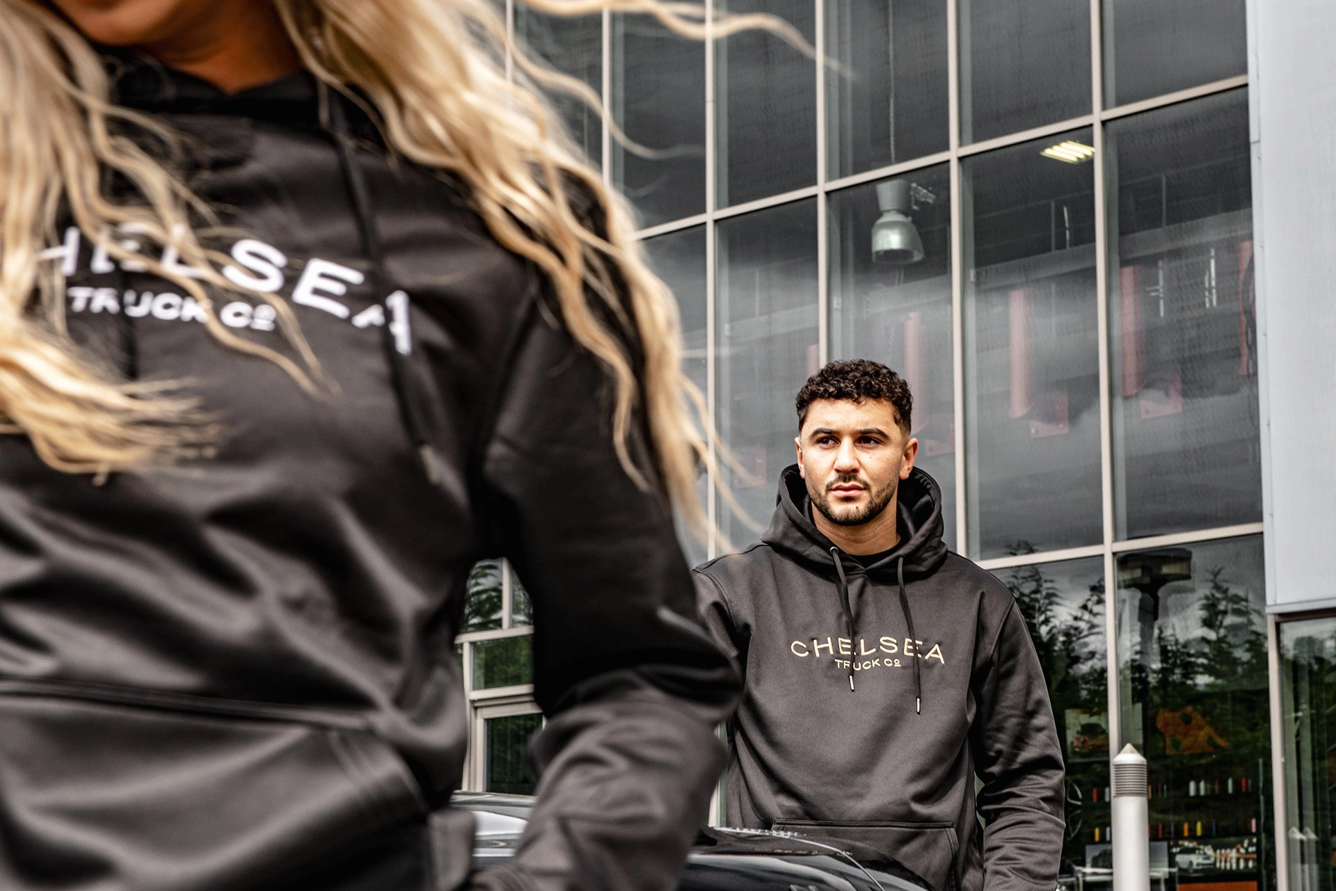 Special Edition Chelsea Truck Co Black with Gold Embroidery Hoodie