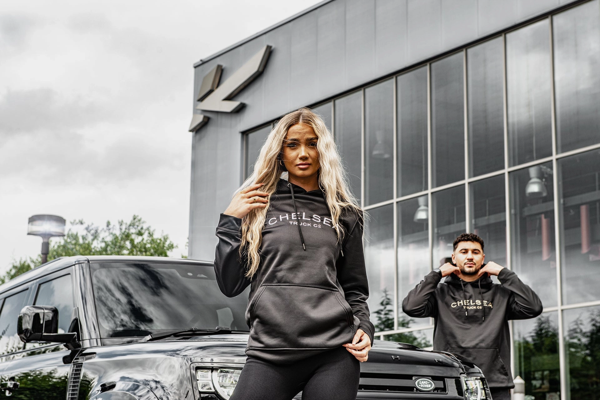 Special Edition Chelsea Truck Co Black with Gold Embroidery Hoodie