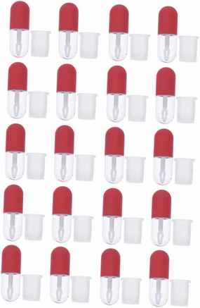 Sturdy Safe Plastic Lip Gloss Tubes 4.5ml Refillable Bottles for Travel Diy