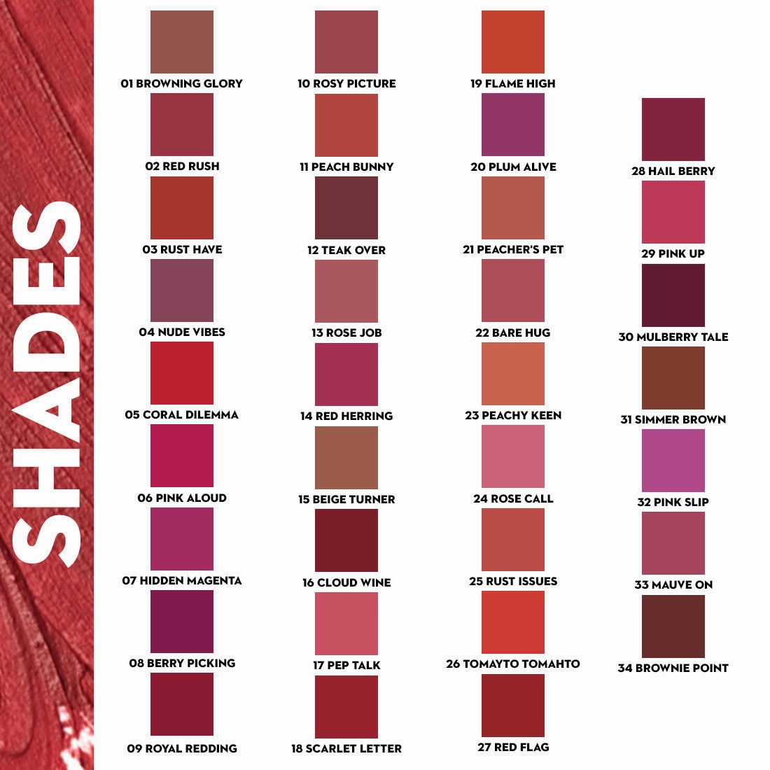 SUGAR Nothing Else Matter Longwear Lipstick - 18 Scarlet Letter (Pure Red) (3.2g)