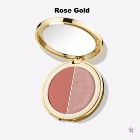 Tarte Double Duty Beauty Blush and Glow Blush & Highlighter Duo in Rose Gold