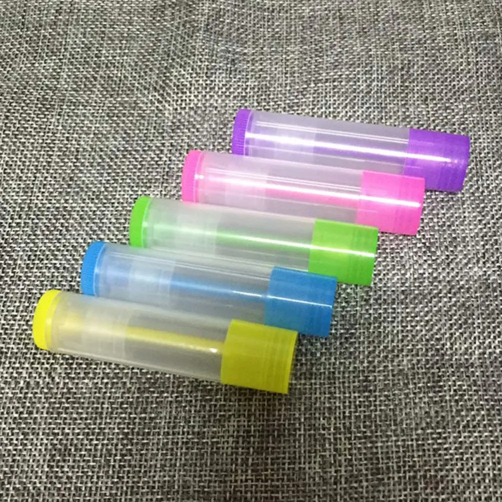 Uonlytech 100pcs Lip Balm Tubes Refillable Lipstick Containers for Projects for Lip Balms and Healing Products Fun and Versatile Use