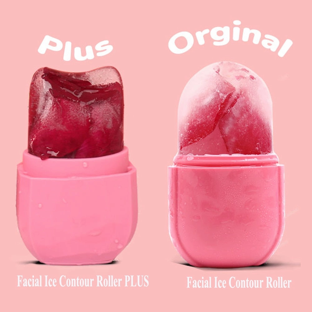 Upgraded Ice Roller for Face, Eyes & Neck - Reduces Puffiness & Enhances Skin Texture