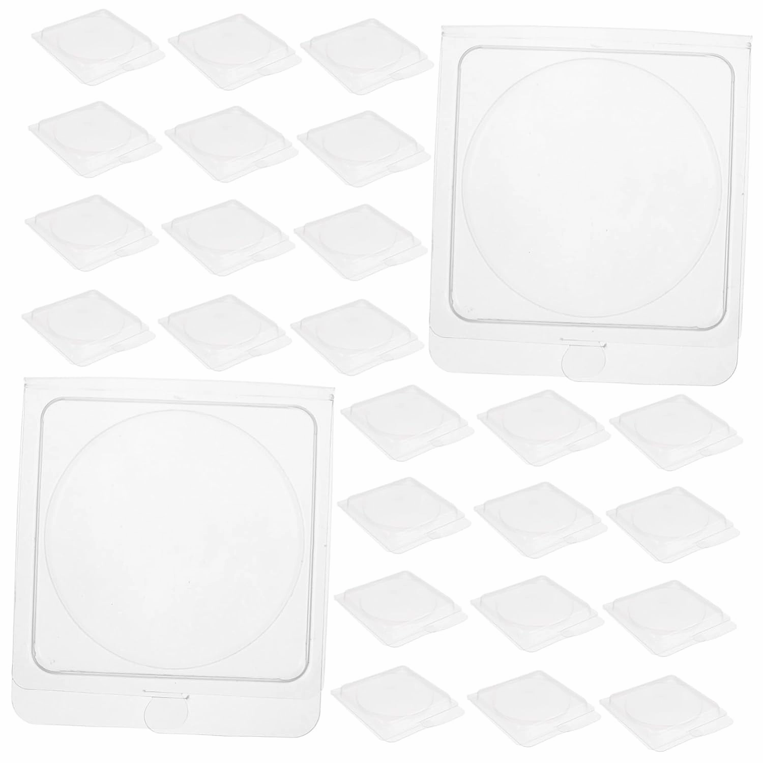 Use 40pcs Empty Blush Palette Highlighter Palette in Blisters Pack