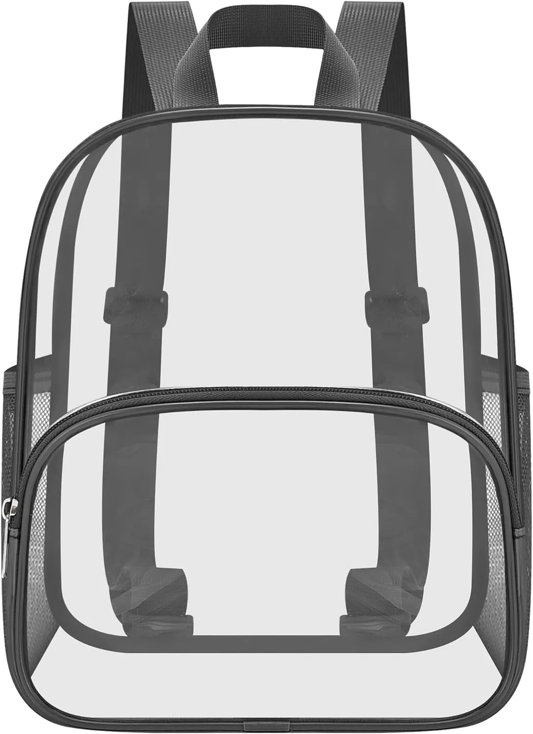 USPECLARE Clear Backpack for Stadium Events Small Clear Backpack 11.5x9.5x6 for Concert Sport Events Work Travel