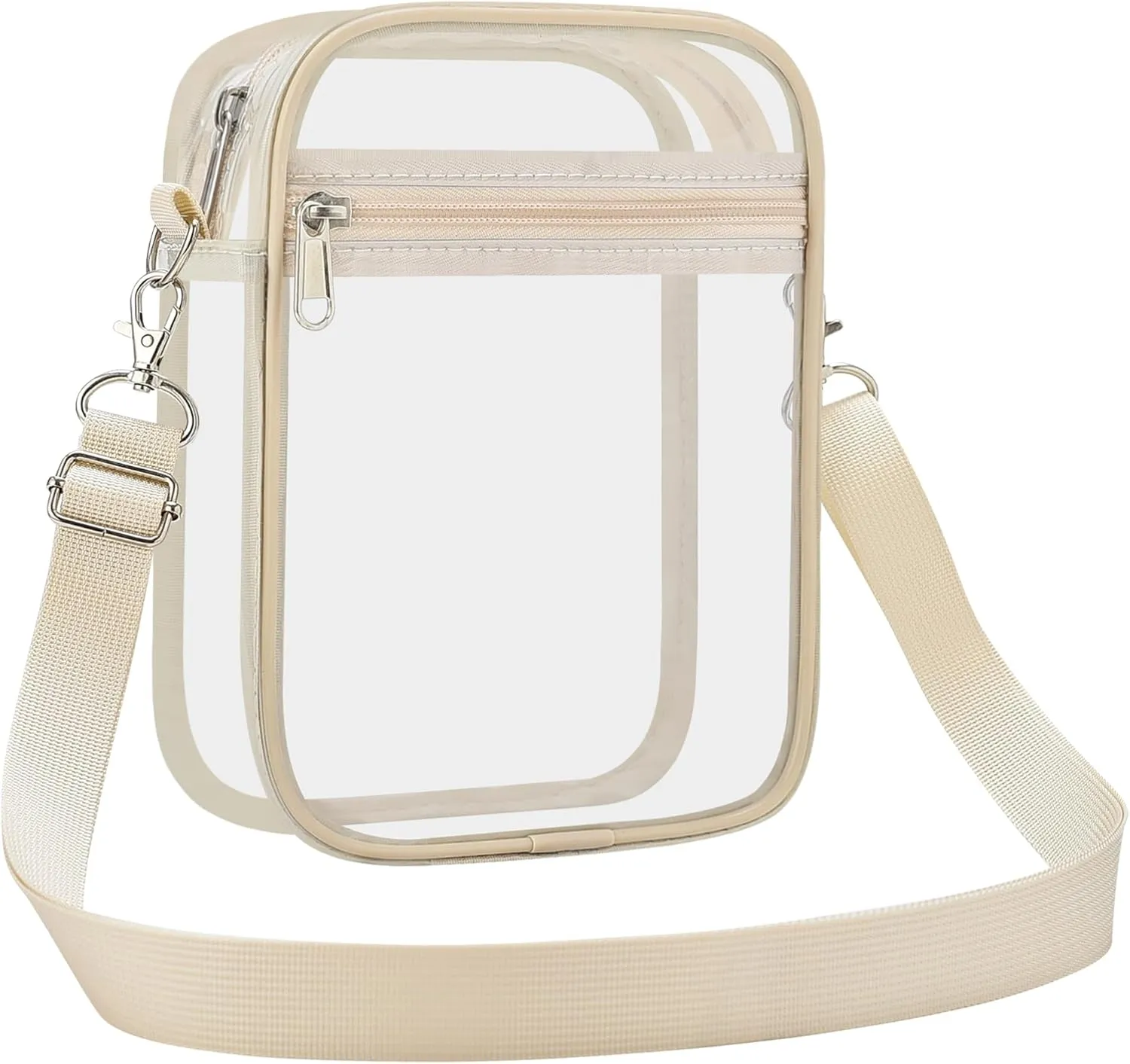 USPECLARE Clear Purse Stadium Approved CrossBody Bag for Men and Women