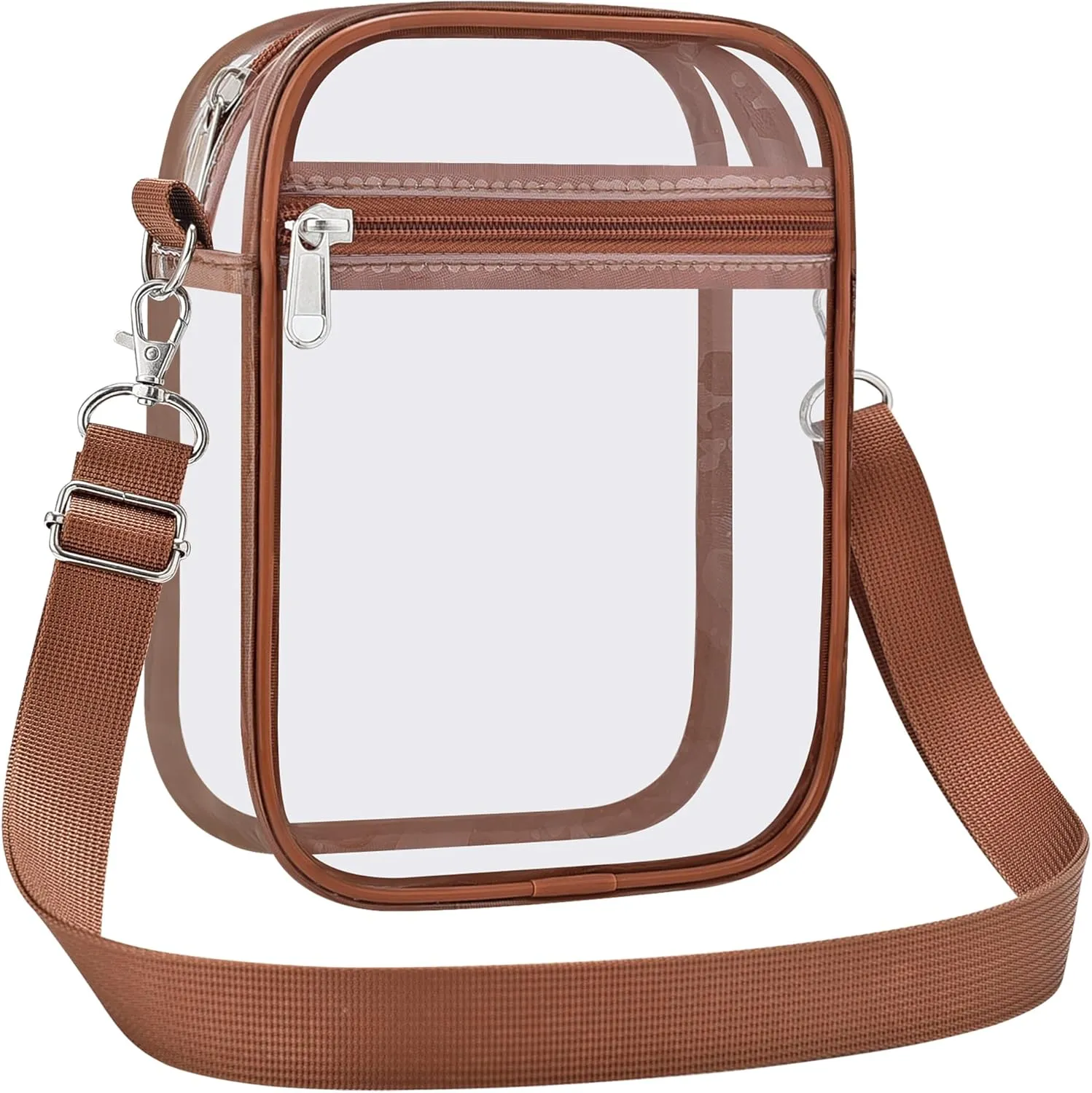 USPECLARE Clear Purse Stadium Approved CrossBody Bag for Men and Women