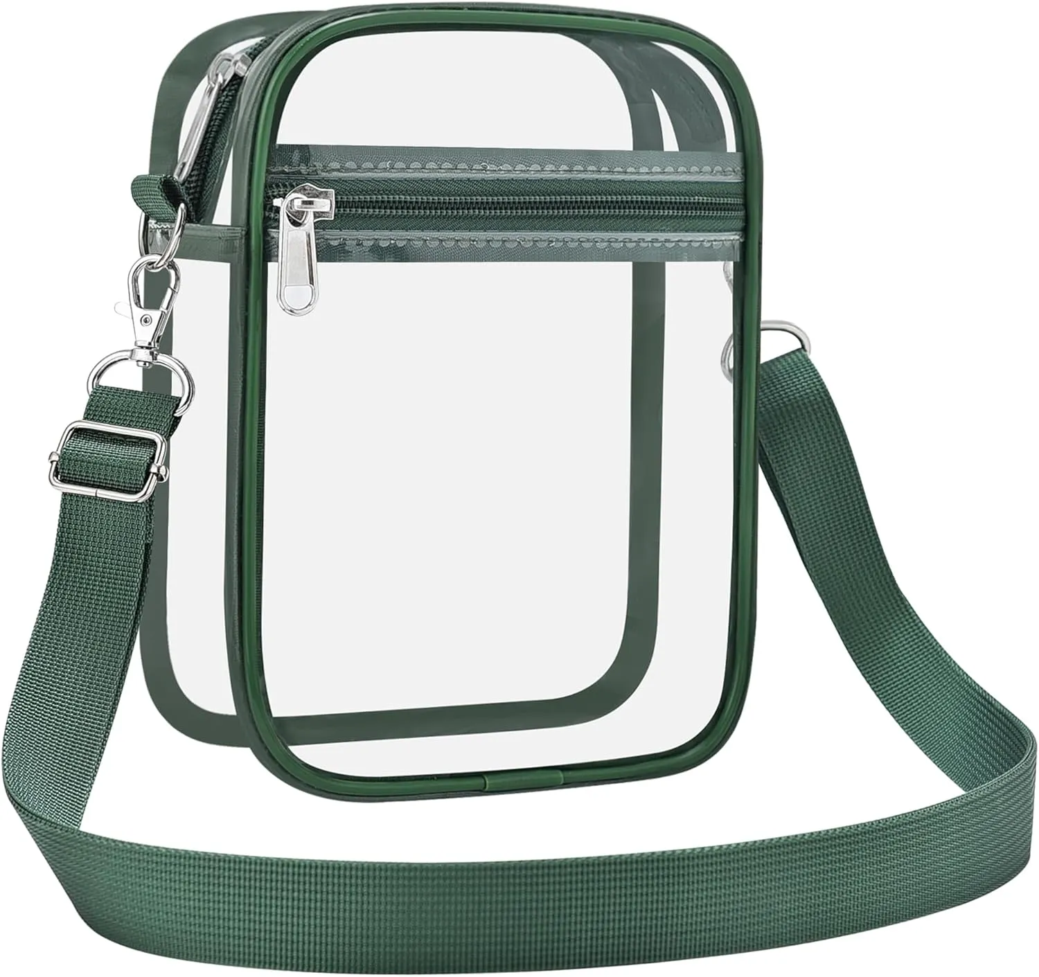 USPECLARE Clear Purse Stadium Approved CrossBody Bag for Men and Women