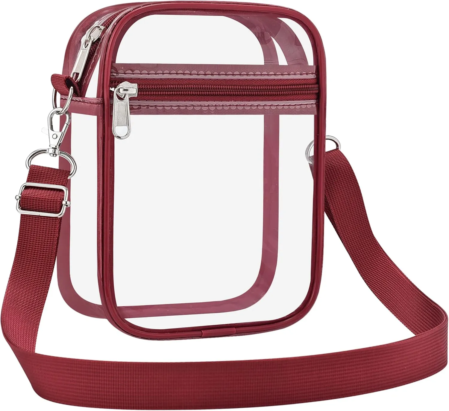 USPECLARE Clear Purse Stadium Approved CrossBody Bag for Men and Women